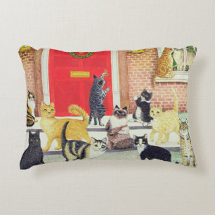 Christmas Carols Decorative Cushion