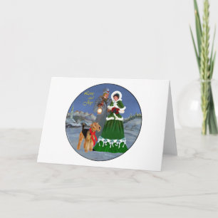 Christmas Carols Holiday Card