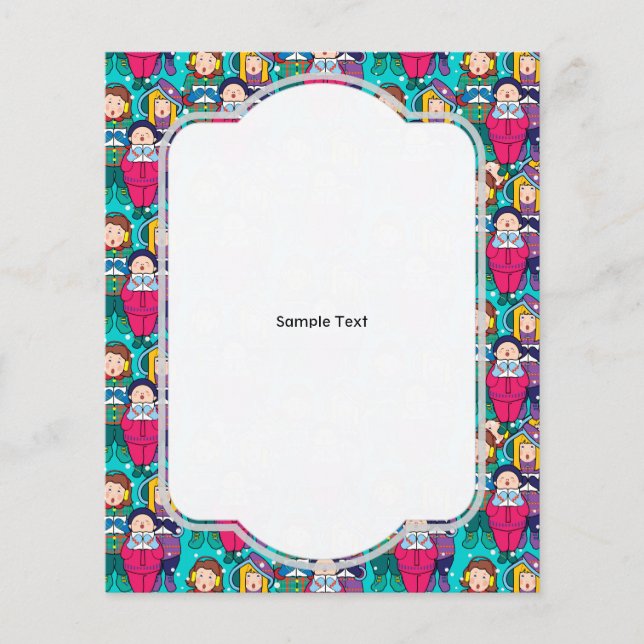 Christmas Carols Holiday Flyer (Front)