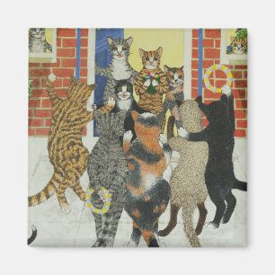 Christmas carols magnet