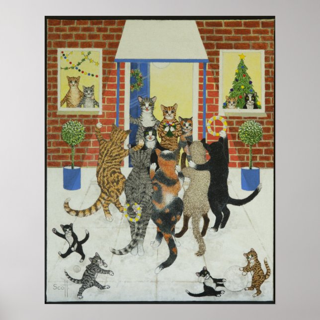 Christmas carols poster (Front)