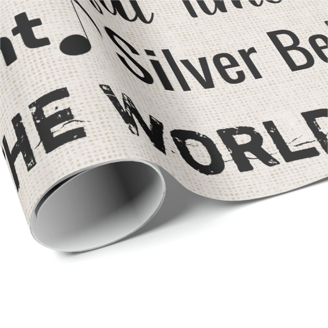 Christmas Carols Titles Wrapping Paper (Roll Corner)