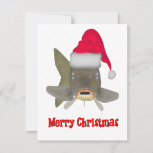 Christmas Carp Card