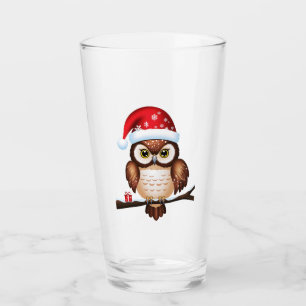Christmas cart glass