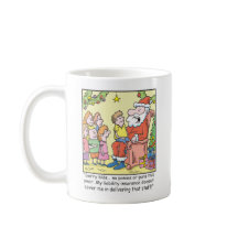 Christmas Cartoon Insurance for Santa Claus