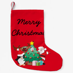 Christmas Cartoon Stocking