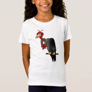 Christmas Cartoon Vulture T-Shirt