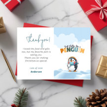 Christmas Cartoonish Just Chillin Like a Penguin