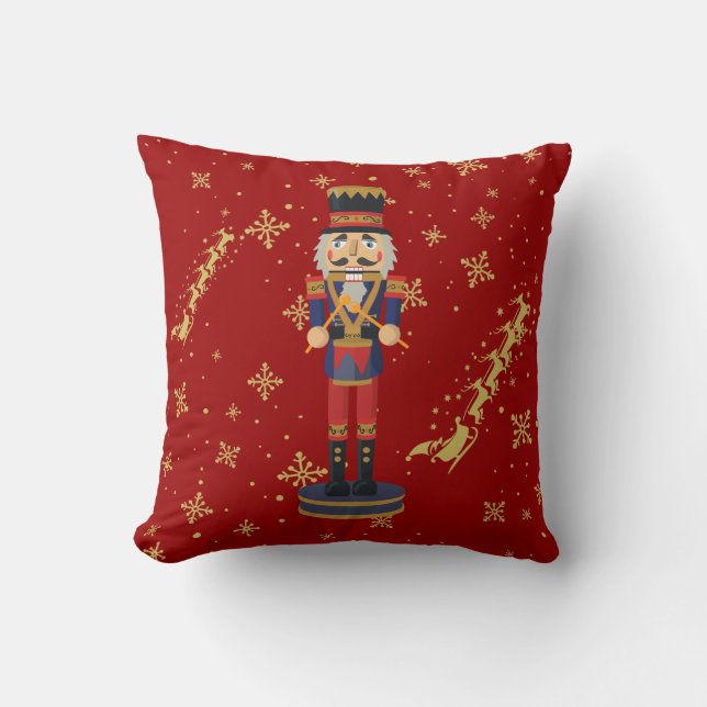 Christmas cascanueces cushion (Front)