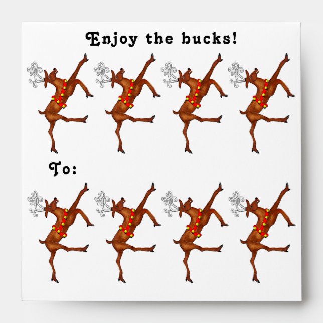 Christmas Cash Gift Envelope (Front)