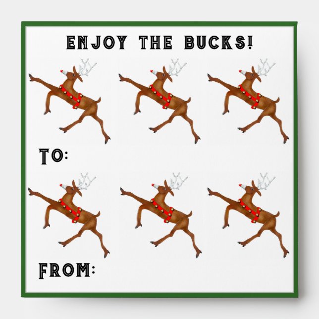 Christmas Cash Gift Envelope (Front)