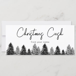 Christmas Cash Money Gift Certificate Voucher