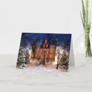 Christmas Castle Holiday Card