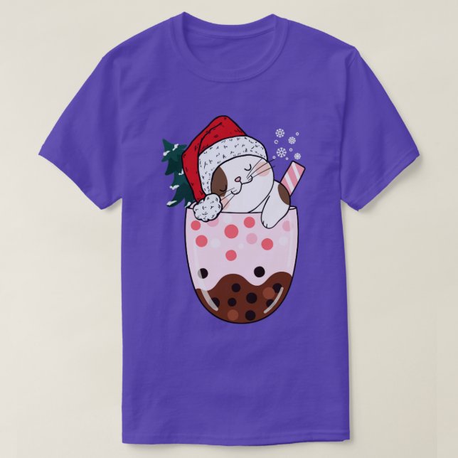 Christmas Cat8 T-Shirt (Design Front)