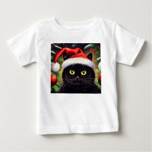 Christmas Cat 6 Baby T-Shirt
