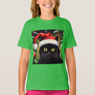 Christmas Cat 6 T-Shirt