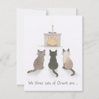 Christmas Cat Card