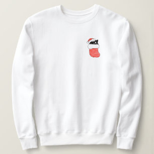 Christmas Cat, Christmas Sweater, Cat Lover, Cat Sweatshirt
