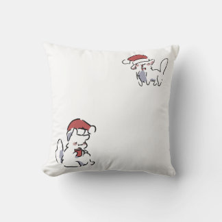 Christmas Cat Cushion