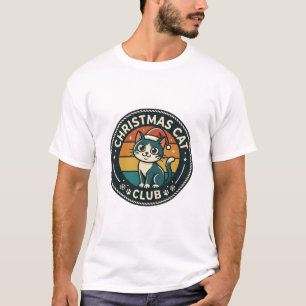 Christmas Cat Cute Kitty Design - Christmas Cat Cl T-Shirt