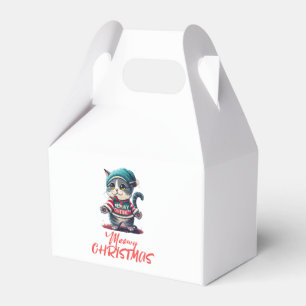 Christmas Cat  Favour Box