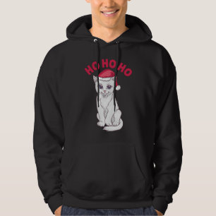 Christmas Cat Ho Ho Ho Hoodie