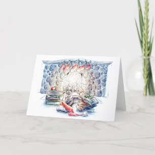 Christmas Cat Holiday Card