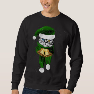 CHRISTMAS CAT MEOWY SHIRT FUNNY CUTE XMAS CAT