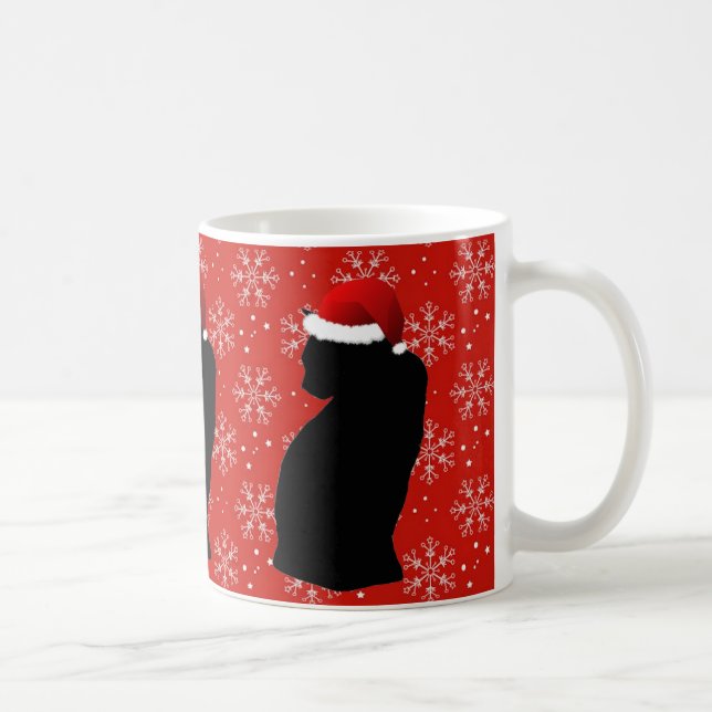 Christmas Cat Mug (Right)
