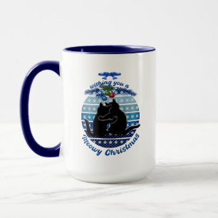 Christmas Cat Mugs, Cat Christmas Mug