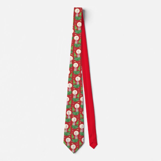 Christmas Cat Necktie (Front)