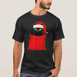 Christmas Cat Oh What Fun Xmas Pajama Holiday T-Shirt