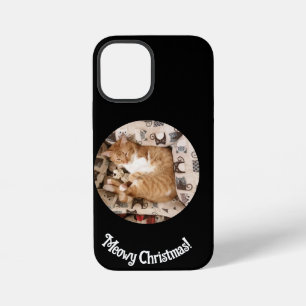 Christmas , Cat Photo , iPhone 12 Mini Case