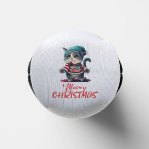 Christmas Cat Seltzer Can Cooler