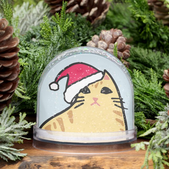 CHRISTMAS CAT SNOW  SNOWGLOBE (Winter)