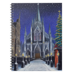 Christmas Cathedral Notebook