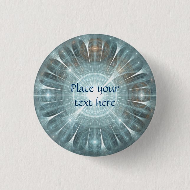 Christmas Cathedral Window 3 Cm Round Badge (Front)