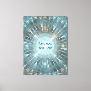 Christmas Cathedral Window Canvas Print