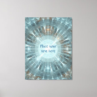 Christmas Cathedral Window Canvas Print