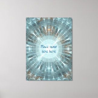 Christmas Cathedral Window Canvas Print