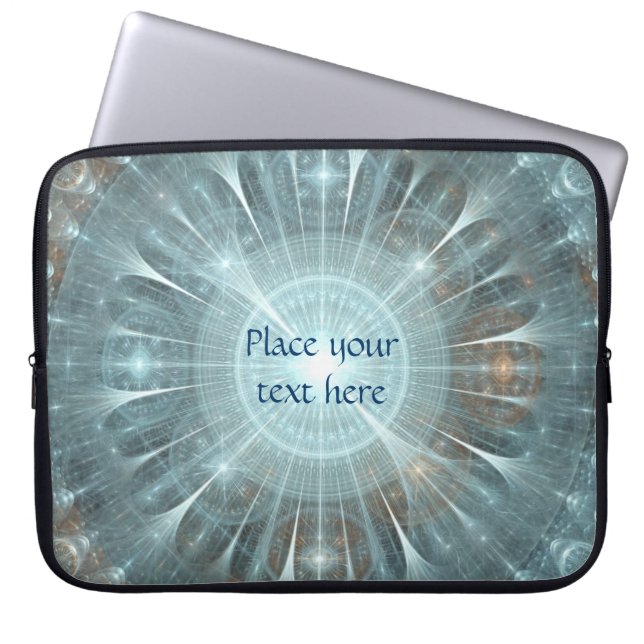 Christmas Cathedral Window Laptop Sleeve (Front)