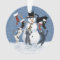 Christmas Cats 2and snowman 2 sided