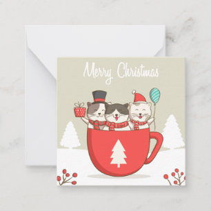 Christmas Cats Card