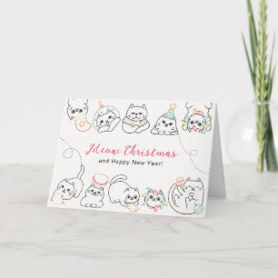 Christmas Cats   Card