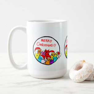 Christmas Cats mug