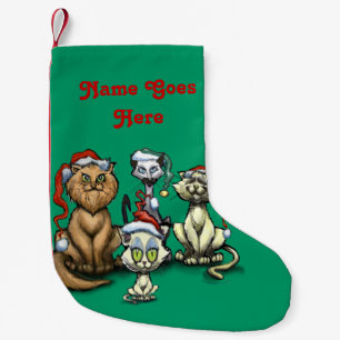 Christmas Cats Small Christmas Stocking