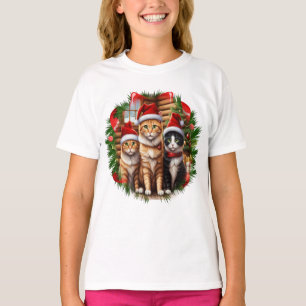 Christmas Cats T-Shirt