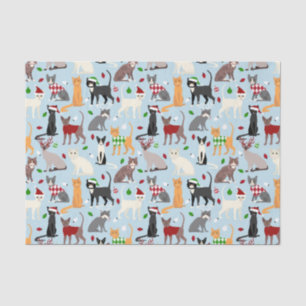 Christmas Cats Tissue Paper
