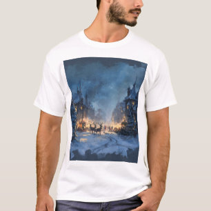 Christmas Celebration in Town T-Shirt