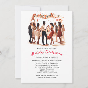 Christmas Celebration Party Invitation
